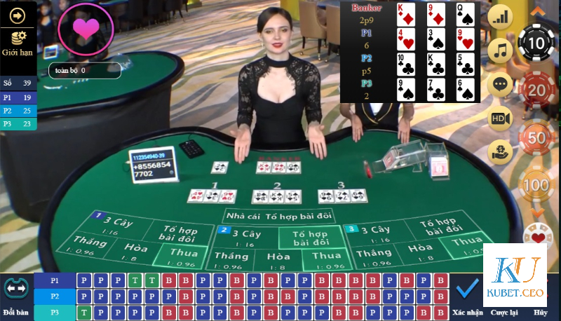 Cách tính điểm 3 tây đơn giản