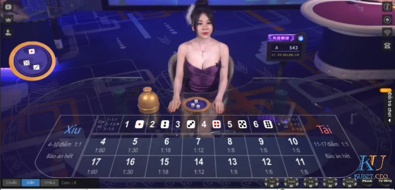 Tổng quan về tài xỉu Kubet